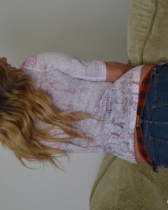 Sexy outdoor stripping after classes are finished