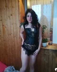 My sister's friend waiting in my bedroom