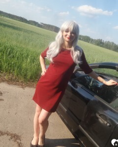 Beautiful blonde wants you in her car