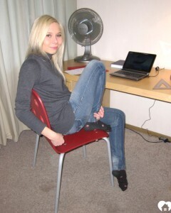 Sexy posing before I go to work