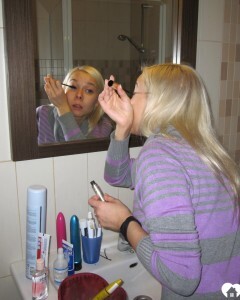 Sexy posing before I go to work