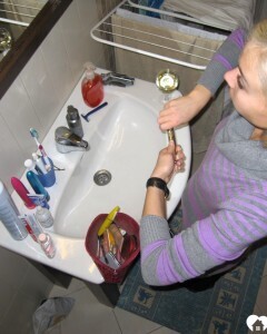 Sexy posing before I go to work