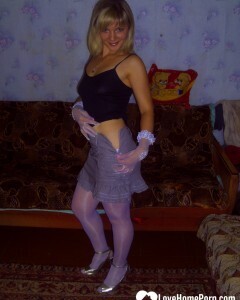 Lust beauty in stockings teases the camera