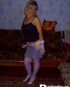 Lust beauty in stockings teases the camera