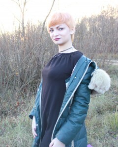 My girlfriend in stockings teases during a picnic