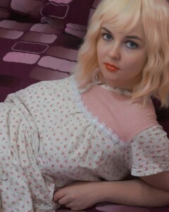 Busty blonde is looking for someone worthy