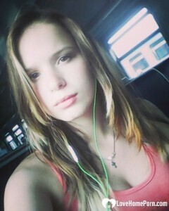 Beautiful sexy teen having some naked fun