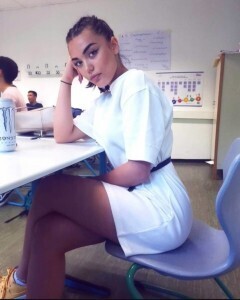 girls who smell like hair