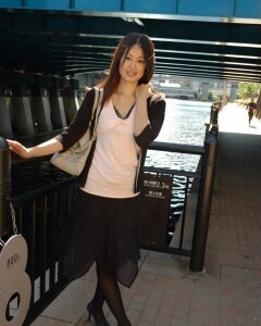 Asian from the park does some naked posing