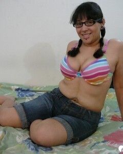 Nerdy babe will make your dreams come true