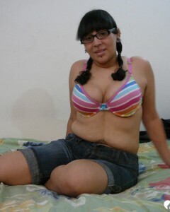 Nerdy babe will make your dreams come true