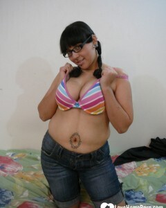 Nerdy babe will make your dreams come true