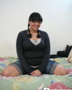 Nerdy babe will make your dreams come true