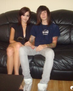 My emo boyfriend loves to fuck me hard