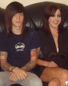 My emo boyfriend loves to fuck me hard