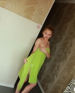 Do you like what's under the towel?