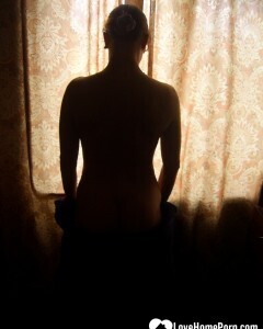 Horny brunette uses a toy on her slit