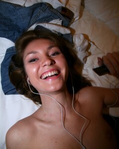 Shots of my ex-girlfriend in her hotel room