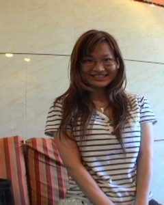 Nerdy Asian from the store knows cock-riding