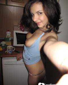 Just a lonely girl fooling around naked