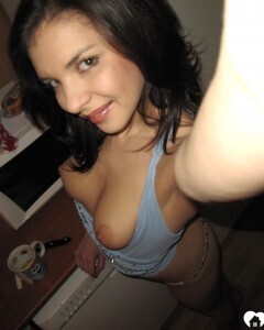 Just a lonely girl fooling around naked