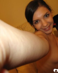 Just a lonely girl fooling around naked