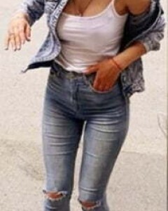 hot and happy cloted girl