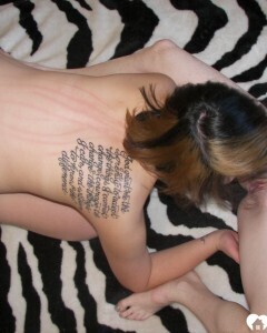 Brought her home for some pussy pleasuring action