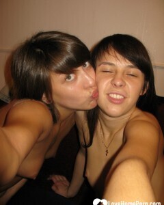 Amazing lesbian beauties play with some cream