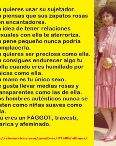 Amo la Humillación de Ser Marica