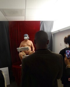 My Nude in Public Performance in NYC