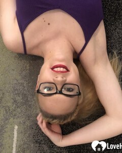 Workout session turned into a quick strip show