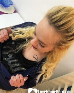 My wife does a strip with a closeup