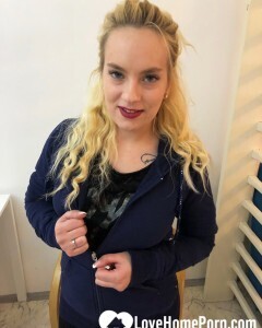 My wife does a strip with a closeup