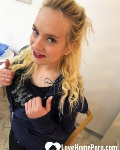 My wife does a strip with a closeup