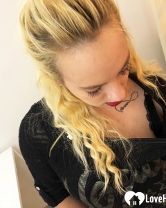 My wife does a strip with a closeup