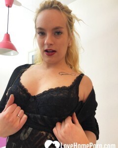 My wife does a strip with a closeup