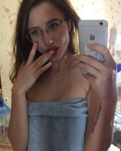 Kinky nerd wants a cock inside of her