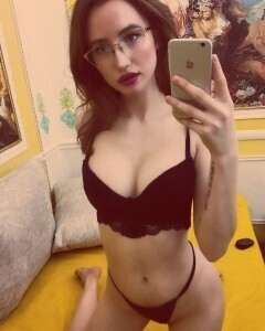 Kinky nerd wants a cock inside of her