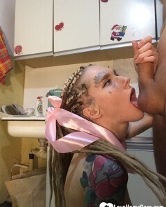 Fucking my hot girlfriend in knee socks