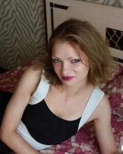 Hot MILF stripping off her working outfit