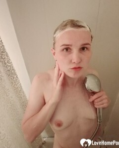 Steamy shower after a nice hard workout