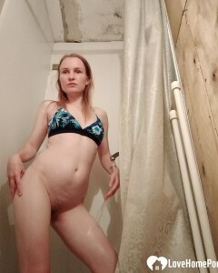 Steamy shower after a nice hard workout