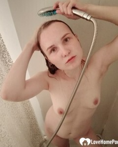 Steamy shower after a nice hard workout