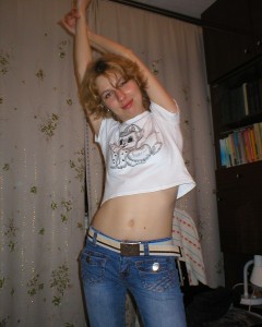 Private photos of Russian teen