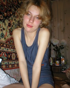 Private photos of Russian teen