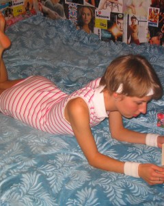 Private photos of Russian teen