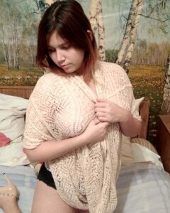 Smoking beauty strips off her clothes and masturbates