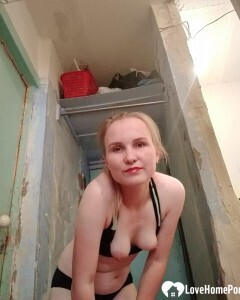 Stunning babe taking some selfies on a chair