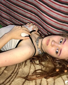 Teen in fishnets wants you inside of her